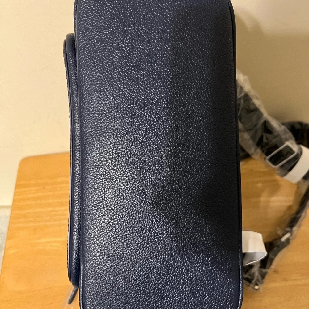 MCM Dark Blue/Camel Backpack
